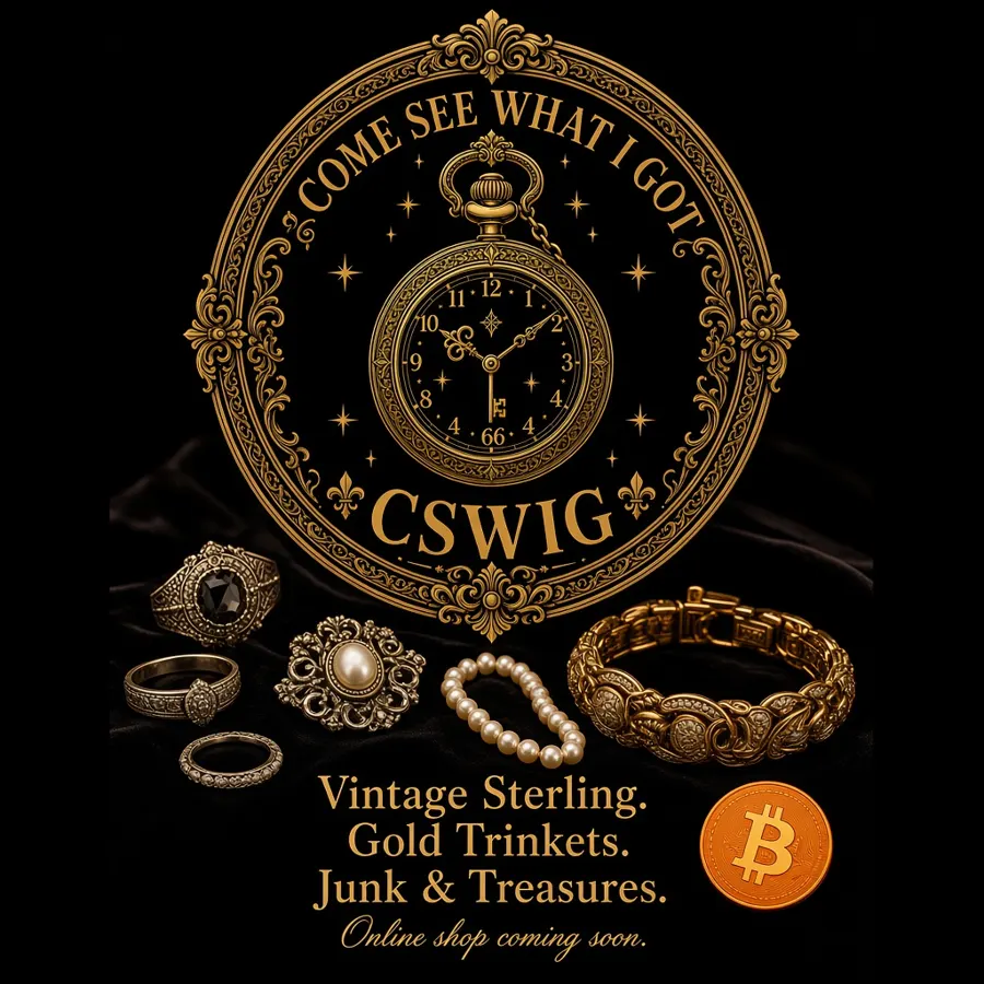 Starter example post: vintage treasures