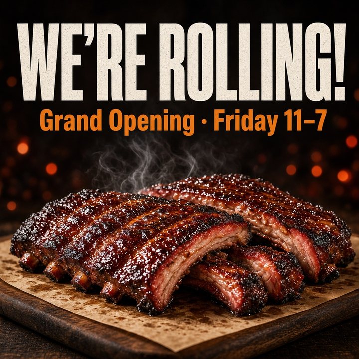 We’re rolling — grand opening post